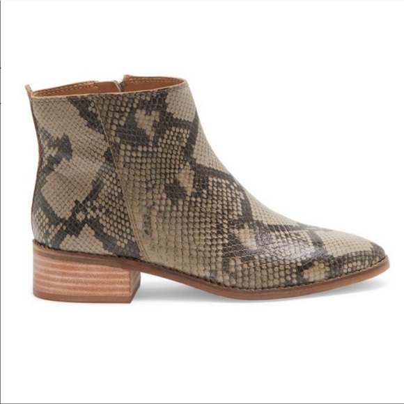 Lucky brand lk letricia python booties - Picture 2 of 8